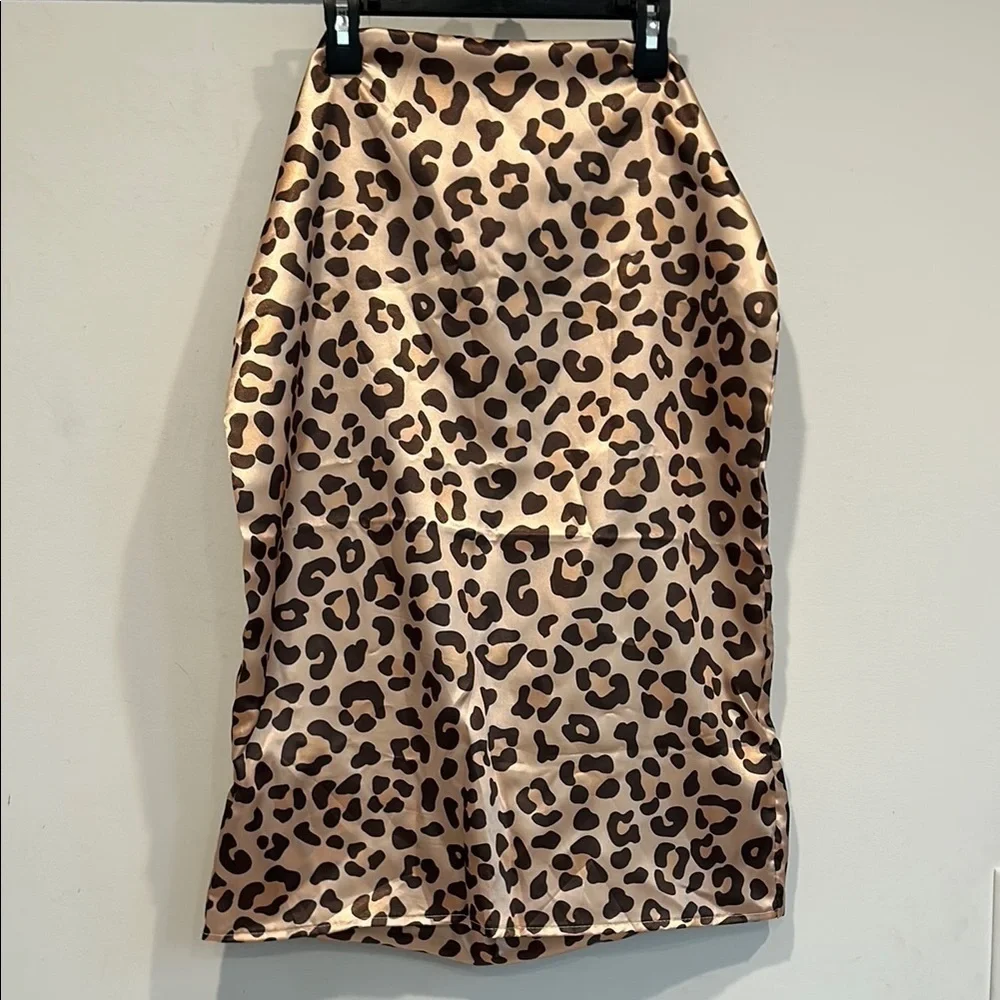 Leopard Print Pillowcase - Brown/Tan